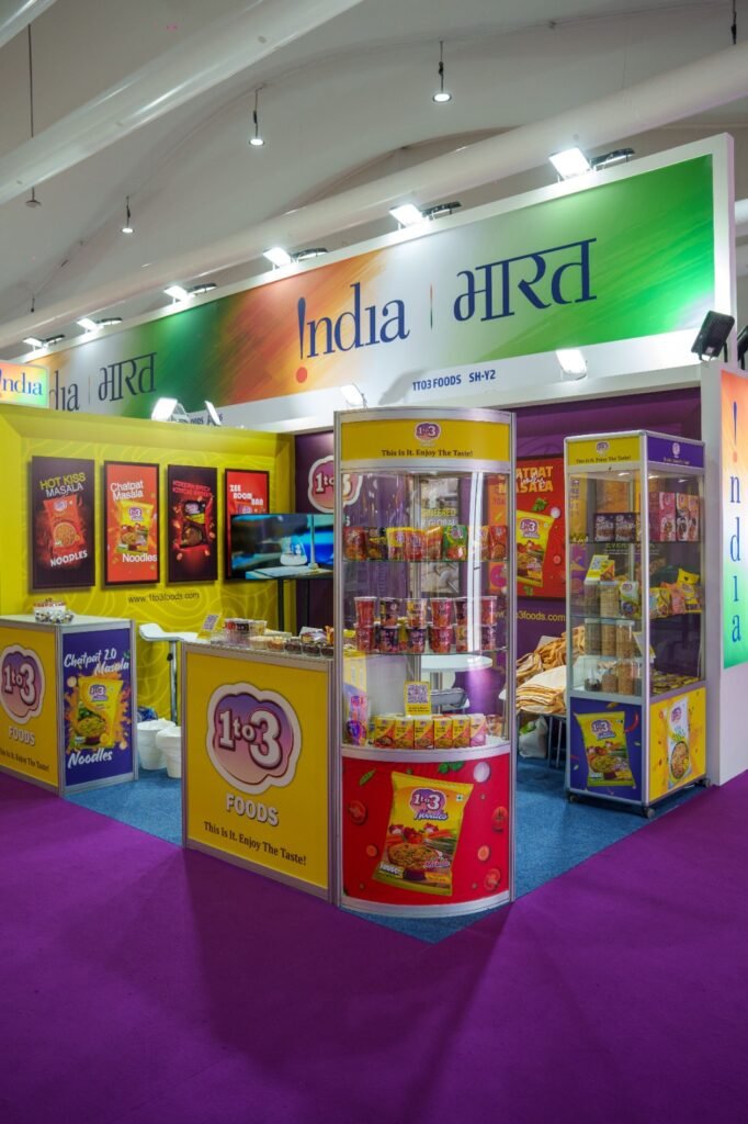 Food Brand Exhibition Stand